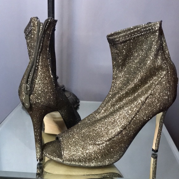 AKIRA | Shoes | Glitter Boots | Poshmark